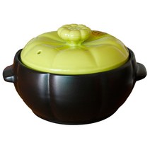 머그앤키친 국산 뚝배기 모음-22종, 03_호박 세라믹 뚝배기(그린), 1개