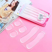 하이힐 실리콘 보호 패드 패치 3종 발바닥아 이클때 발앞꿈치 통증 운동화뒤꿈치수선 신발 _ 22092786EA, 쿠팡 4번샵 본상품선택, 쿠팡 4번샵 둥근형타입(6개입)