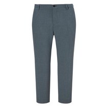 헤지스 그레이 멜란지 폴리강연 슬랙스SET-UP HZPA2B402G2