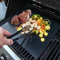 타지않는 반영구 BBQ 그릴 바베큐 매트 캠핑필수용품 불판 시트 숯불 휴대용