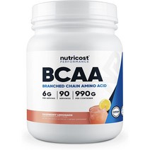 뉴트리코스트 BCAA 라즈베리 레모네이드 글루텐 프리, 990g, 1개
