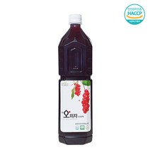 평창 오미자 숙성진액 1.5L(대용량) 오미자청 원액 해썹인증