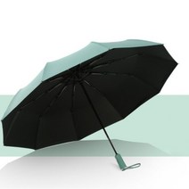 리리론스 튼튼한 고급 3단 완전자동 우산 암막 우양산
