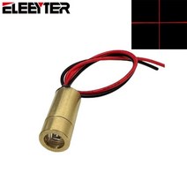 목공공구 산업용 미니 레이저 모듈 레드 로케이트 헤드 LD 의료 포지셔닝 650nm 5mW 3V 5V 9mm 크로스 라인 도트 9x21mm, 5V Cross LD Module
