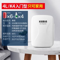 무소음화장품냉장고 예쁜 미니 화장품 약 모유 냉장고 코민 차량용 소형 냉고 소형 가정용 렌트룸 학생 기숙사 사무실 화품 휴대, 01 K4-PP입문형/가정용만【무음모드+냉방 온도차19