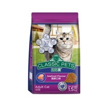 펠릭스펫 CP 클래식 캣 어덜트 씨푸드 1.5kg, 2개묶음