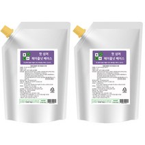 빅트레인 핫섬머 헤이즐넛 소스 1kg 2개묶음, 단품