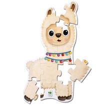 유아 두뇌발달 4살 퍼즐 대형 동물 6살 지능발달 5세 조각 교구 손퍼즐 생일선물 36개월, 상세페이지참조