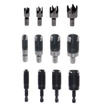 목심제조비트 4종 6~16mm 육각 원형 사선형 목다보, 목심제조비트(육각원형)