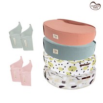 마더스베이비 [수우패드30매증정]쿠나밀착수유쿠션(러빙/케어링) + 에어로탄탄랩손목보호대_AK330GT05, 그레이/윈디핑크S-L