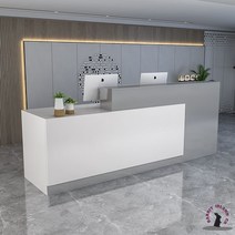 카운터 테이블 인포메이션 안내 데스크 식당 매장 카페 계산대 포스대, 200x60x100cm, G