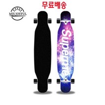 엠제이 롱보드 42인치 46인치 스케이트보드 입문용 댄싱 초보 초등학생 BD301, 15, LED발광바퀴
