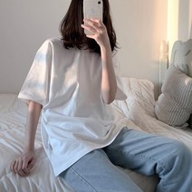 박시반팔티 순면 코튼 현물 발 2020 여름옷 5602 공식사진 유행 패턴 플라워 프린팅 티셔츠상의 179540780