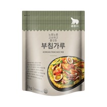 부침가루 1kg 3kg 6kg 10kg 곰표 추석 설날 명절 대용량 부침 밀가루 김치전 감자전 부추전 파전 타코야끼 동그랑땡 쫄깃 바삭한 부침가루, 1kgX10개