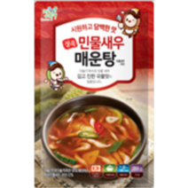 정옥 국내산 다슬기로 우린 시원하고 얼큰한 민물새우매운탕, 350g, 9개