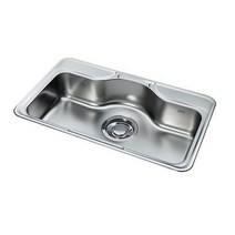 백조씽크 DS850 언더 싱크볼 850DS 배수구 기본 포함