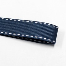 선물포장리본 꽃포장리본 골지 스티치 리본 (폭 5mm 길이90m)(폭 10mm/15mm 길이 45m), 45(남빛색)