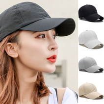 볼캡 운동 러닝 마라톤 모자 깊은 골프 메쉬 헬스 골프모자 헬스모자 등산모자 나일론볼캡, 1-헬스모자-블랙