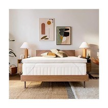 TempurPedic 템퍼 슈프림 3인치 매트리스 토퍼 미디엄 펌 퀸 화이트, 3 Inch, Queen, 1개