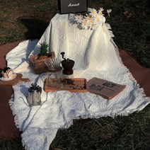 캠핑카깔개 피크닉매트 니트 소파 던지기 담요 장식 격자 무늬 Knited 타월 커버 북유럽 여행 침구 태피스트리 만타