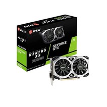 MSI 게이밍 지포스 GTX 1650 128비트 HDMI/DP/DVI 4GB GDRR6 HDCP 지원 DirectX 12 VR OC 그래픽 카드 (GTX D6 Ventus XS O