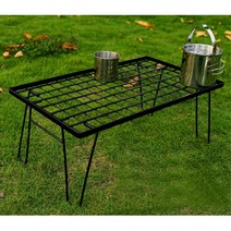 캠핑장 소품거치용 접이식테이블 차박식탁 낚시테이블