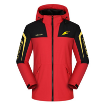 2023 리미티드 프로 파이어 슈트 블러드 겨울 낚시 양털 방한복 방수 갯바위 낚시복 RT, M_빨간 양털 상단