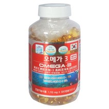 오메가3 1 110mgx 300캡슐-대용량, 상세페이지 참조, 상세페이지 참조, 상세페이지 참조