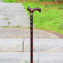 안전지팡이 어르신 지팡이 원목 미끄럼방지기목 지팡이 지팡이 나무 어르신 지팡이 가볍다-182388, 단일옵션, 옵션02