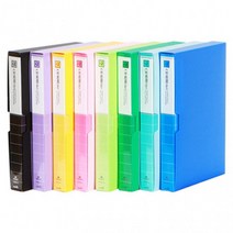 8000클리어화일 내지추가형클리어화일 hmf 서류보관함 투명 덤핑 a4, 녹색