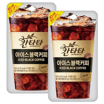 롯데 칸타타 아이스 블랙커피 230ml 10팩, 상세페이지 참조