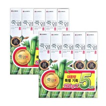 엘지 죽염치약 오리지날 진 160g x10개 치약, 10개