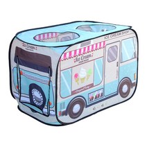 차박어닝 암막타프 어닝타프 차량그늘막 자동차타프 Children Playing Tent Polyester Portable Folding Ca, 02 Ice Cream Car