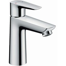 Hansgrohe Talis E Modern 71709001 쉬운 설치 세척 핸들 1개 15.2cm6인치 높이 욕실 세면대용 수도꼭지 크롬 143933