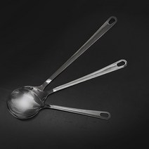 꿈에본 스텐 다대스푼 3size 중 대 특대 통스푼 서빙 뷔페 스푼 부페 스픈 콜마