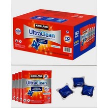 코스트코 커클랜드 시그니춰 울트라 팩세제 24g x 152팩 (38pacs x 4) 2박스, 152개, 2개