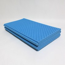 디비바 두꺼운 아웃도어 캠핑매트 특대형 모음, 옵션02. 중형 엠보, 블루 (140 x 200cm)