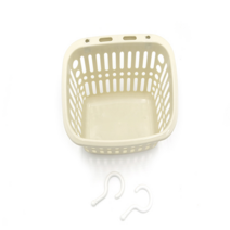 플라스틱 다라이 사우나 바구니 빨래 수거함 베이지