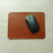 [바보사랑] 천연가죽마우스패드심플. MousePad Simple(Burnt Oak), 상세 설명 참조, 상세 설명 참조