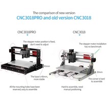레이저 절단기 커팅기 조각기 CNC 3018 프로 GRBL DIY 기계 3 축 Pcb 밀링 머신 ER11 오프라인 컨트롤러와, 한개옵션0