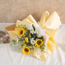 힐링 해바라기 꽃다발 50cm_P5S 조화 꽃 기념일 선물