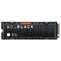 WD블랙 2TB SN850X NVMe 내장 게임용 SSD 솔리드 스테이트 드라이브(히트싱크 포함) Playstation 5 Gen4 PCIe M.22280 최대 7 300MB/s와, SN850 w/ Heatsink - Up to 7 00, 1TB