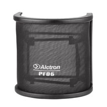 마이크팝필터 콘덴서 마이크 팝업화면 녹음 대형 더블 레이어 메탈, U자형 분출 방지망 PF06