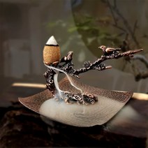 백플로우 인센스 홀더 향 받침대 역류 향로 폭포 해돋이 선 로 적인 독창성 로터스 자두 분기 지원하다 로 환류 로, b1