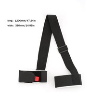 스노우보드 스키 토레스 힙색 두시백 가방 나일론 조정 가능한 어깨 핸드 캐리어 래쉬, 협력사, 라이트 그레이