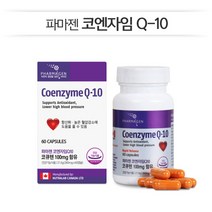 코큐텐 항산화[파마젠] 코엔자임Q-10 (360mg*1병) 코엔자임큐텐 / 2개월분, 1병, 21.6g