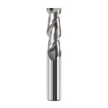 루터날 알루미늄 용 2 플루트 엔드 밀 6mm CNC 카바이드 텅스텐 기계 커터 도구 금속 스틸 키 페이스 스퀘, 02 HRC55_17 20X45X20DX100L