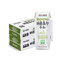 파스퇴르 무항생제 인증 바른목장 우유, 48팩