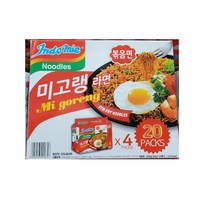 인도미 미고랭 라면 80 g, 20개