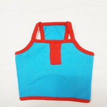 쇼프 강아지 블루 귀여운옷 데일리룩 특이한옷 아기옷 유니폼 애견 티 여름옷 8W778C36, L